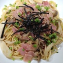 きのこのしょう油パスタ